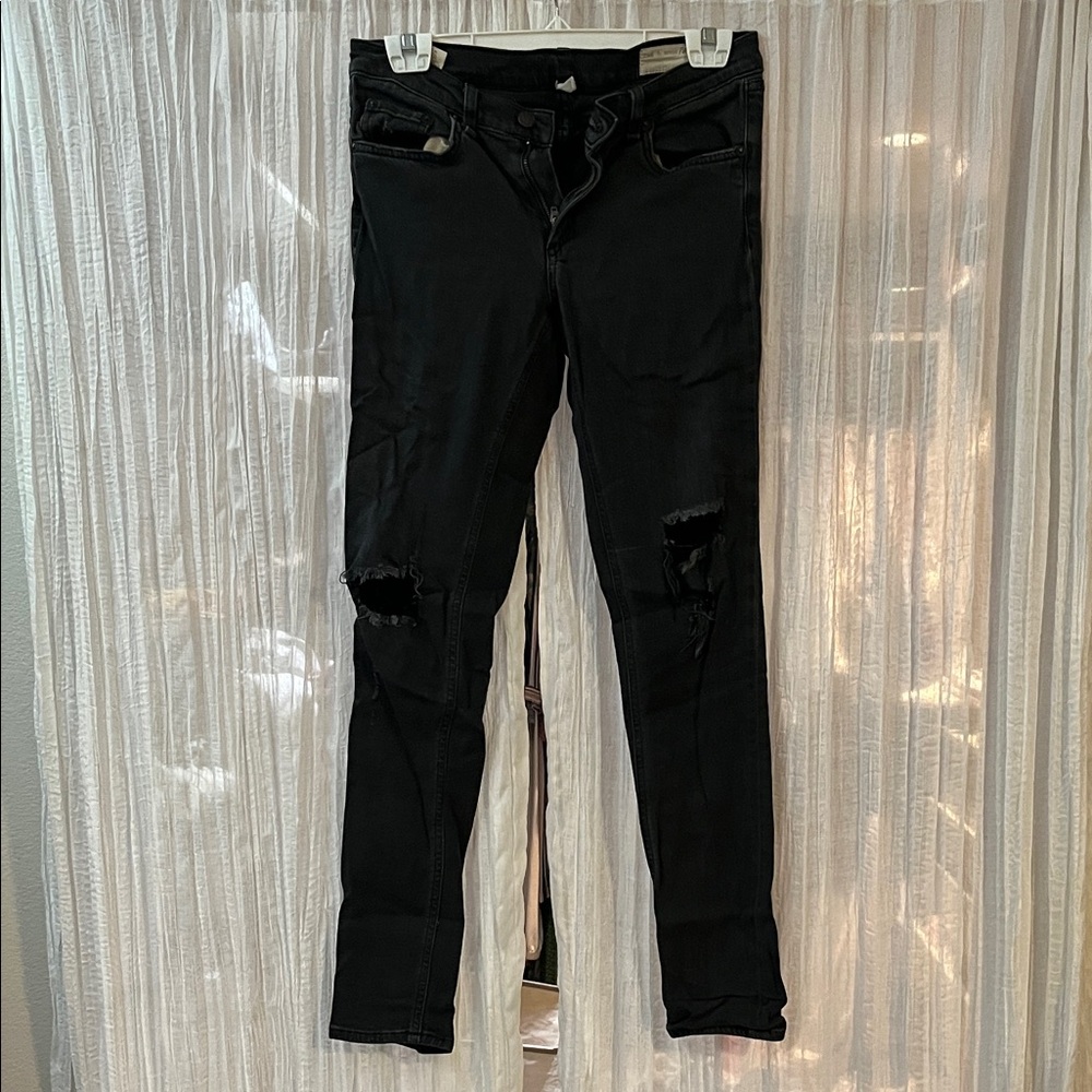rag & bone Black Skinny Jeans